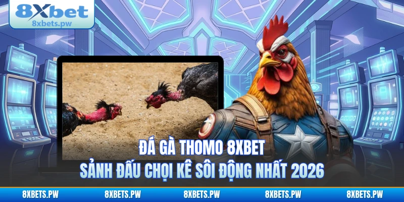 Đá Gà Thomo 8XBET - Sảnh Đấu Chọi Kê Sôi Động Nhất 2026