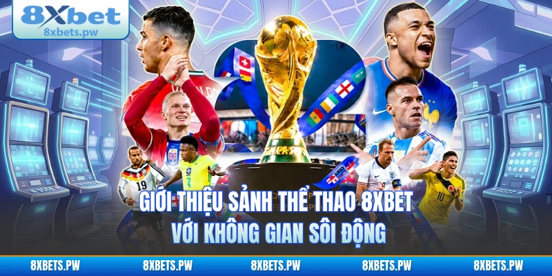 Giới thiệu sảnh thể thao 8XBET với không gian sôi động