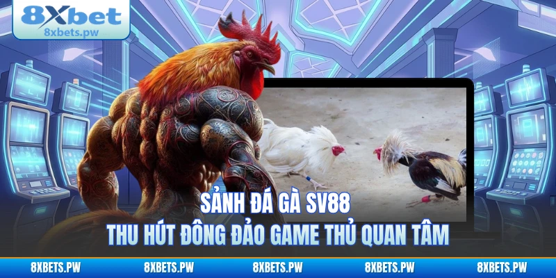 Sảnh đá gà SV88 thu hút đông đảo game thủ quan tâm